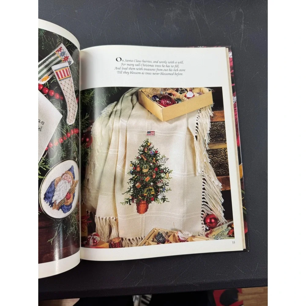 Once Upon a Christmastime Leisure Arts Christmas Remembered Book 12 1996 Vintage